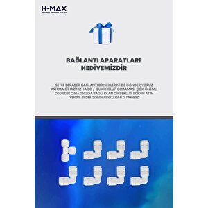 H-max Kapalı Kasa Su Arıtma Cihazlarına Uyumlu 5'lı Filtre Seti 80 Gpd Hmax Membran - A0055