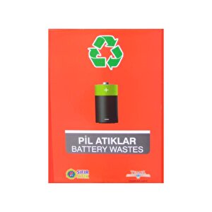 Geri Dönüşüm Kutusu Pil Atık Kutusu