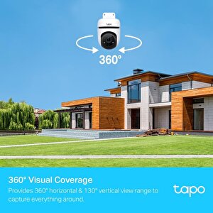 Tapo C500 Dış Mekan Yatay/dikey Wi-fi Güvenlik Kamerası