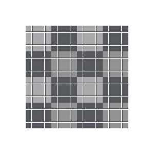 Gri Antrasit Kareli Fayans Görünümlü Yapışkanlı Folyo, Mozaik Desenli Kaplama Kağıdı 0339 45x500 cm 