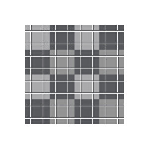 Gri Antrasit Kareli Fayans Görünümlü Yapışkanlı Folyo, Mozaik Desenli Kaplama Kağıdı 0339 90x500 cm 
