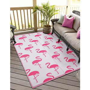Savana 8811 Plaj Kamp Piknik Bahçe Halısı Balkon Teras Hasır Mat Savan Halı 180x270 cm