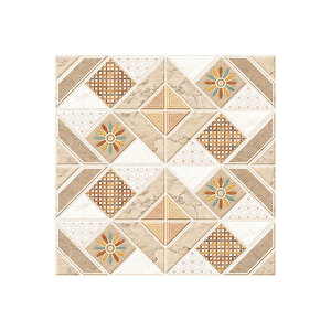 Bej Renkli Fayans Görünümlü Yapışkanlı Folyo, Masa Tezgah Tezgah Arası Kaplama Kağıdı 0323 45x500 cm 