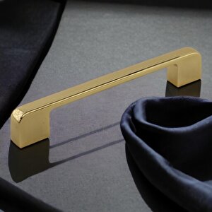 Mobilya Kulp  Mutfak Dolabı Çekmece Dolap Kulpları Kapak Kulpu Kulbu Gold Altın 128 Mm Metal