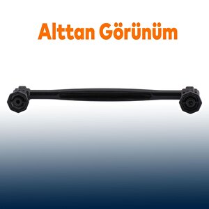 Mobilya Mutfak Dolabı Çekmece Dolap Kapak Kulbu Kulpu Metal 128 Mm Siyah Kulp