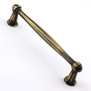 Mobilya Kulp Mutfak Dolabı Çekmece Dolap Kulpları Kapak Kulpu Kulbu Antik Sarı 128 Mm Metal