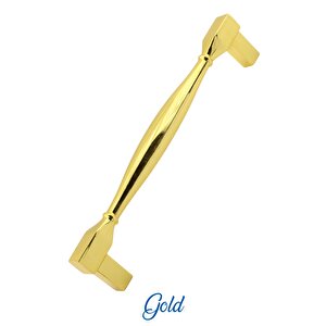 Mobilya Kulp Mutfak Dolabı Çekmece Dolap Kulpları Kapak Kulpu Kulbu Altın 128 Mm Metal
