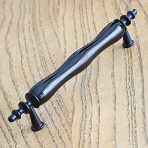 Porselen Siyah 128 Mm Kulplar Mobilya Mutfak Dolabı Çekmece Dolap Kapak Kulpu Kulbu