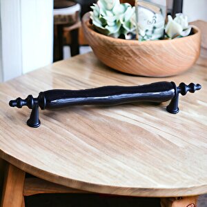 Porselen Siyah 128 Mm Kulplar Mobilya Mutfak Dolabı Çekmece Dolap Kapak Kulpu Kulbu