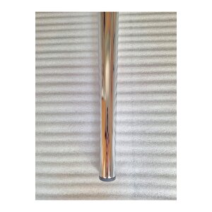 4 Adet-metal Konik Ayak-masa Ayağı-gümüş Renk-73.5cm-(boru Çapi 5.1cm)