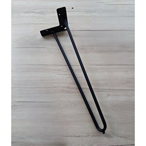 1 Adet-43,5cm Metal Firkete Ayak,sehpa Ayağı, Zigon Sehpa Ayağı