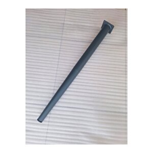 4 Adet-72cm Metal Konik Ayak-masa Ayağı-antrasit Renk(çap:5,1cm)