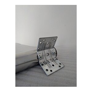 4 Adet-metal Boru Ayak 72.5 Cm, Mutfak Masası Ayağı Nikel-krom Ayak