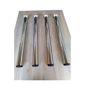 4 Adet- Metal Boru Ayak- Masa Ayağı-72,5cm-ayarlanabilir