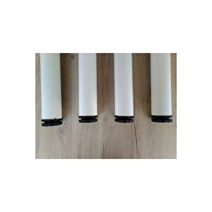 4 Adet- Metal Boru Ayak- Masa Ayağı-72,5cm-ayarlanabilir