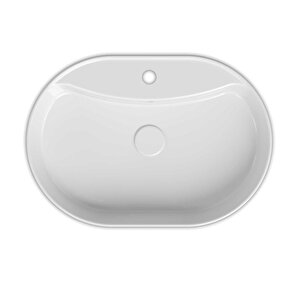 Otto Bagno 60 Cm Allegro Oval Tezgah Üstü Lavabo Beyaz - 5060