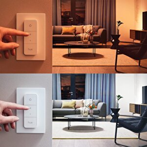 Huewca 9-75w Renkli Akıllı Başlangıç Seti 2'li Kumandalı E27 Bluetooth Özellikli