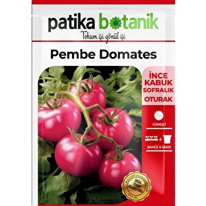 100 Adet Pembe Domates Tohumu- İnce Kabuk-sofralık