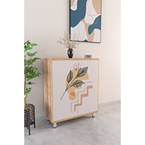 "Stairs" 4 Raflı Ayakkabılık Antre Hol Çok Amaçlı Ayakkabı Dolabı