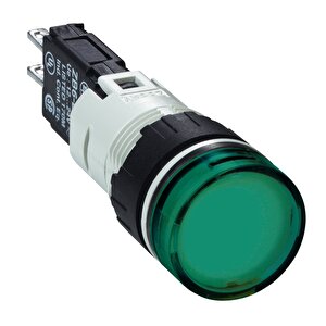 Electric Xb6av3bb 12...24v Entegre Led'li Yeşil Sinyal Lambası Ø16