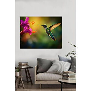 Hummingbird Kanvas Tablo 50 x 70 cm