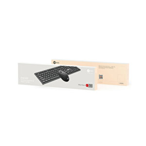 Lenovo Lecoo Kw201 Kablosuz Türkçe Siyah Q Klavye & Mouse Set