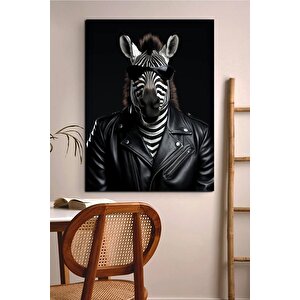 Zebra Portresi Canvas Tablo 50 x 70 cm