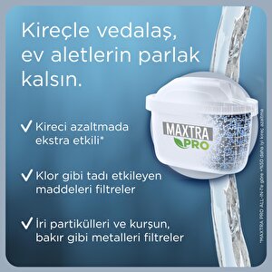 Brita Maxtra Pro Kireç Uzmanı Su Arıtma Filtresi, 12'li