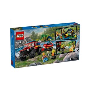 4x4 Kurtarma Botlu İtfaiye Kamyonu 60412