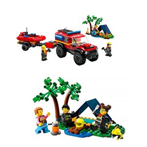 4x4 Kurtarma Botlu İtfaiye Kamyonu 60412