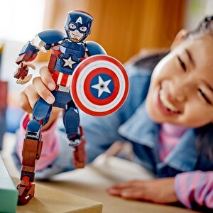 Lego Marvel Kaptan Amerika Yapım Figürü 76258