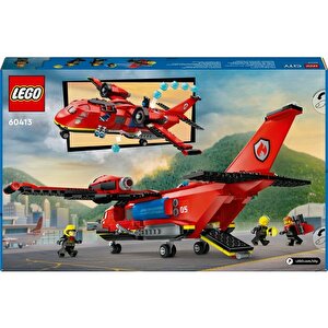 Lego City İtfaiye Kurtarma Uçağı 60413