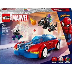 Lego Örümcek Adam Yarış Arabası Ve Venom Green Goblin 76279