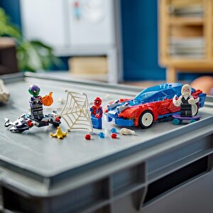 Lego Örümcek Adam Yarış Arabası Ve Venom Green Goblin 76279