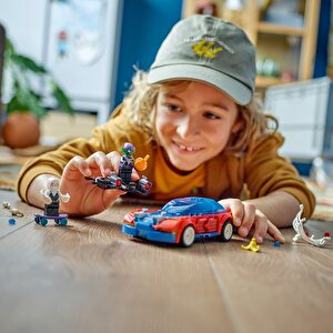 Lego Örümcek Adam Yarış Arabası Ve Venom Green Goblin 76279