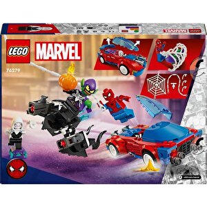 Lego Örümcek Adam Yarış Arabası Ve Venom Green Goblin 76279