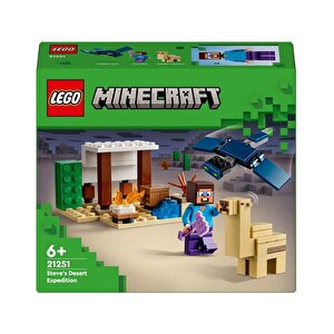 Lego Minecraft Steve'in Çöl Keşfi 21251