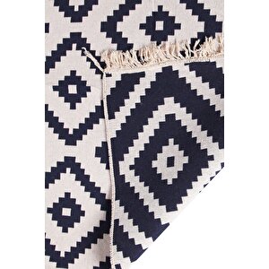 Subaşı Çift Taraflı Kilim Siyah Beyaz