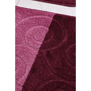 Şile 50x80 40x50 Cm Patlıcan Banyo Halısı