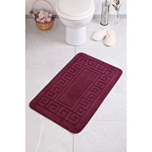 Ethnic 60x100 Patlıcan Banyo Halısı