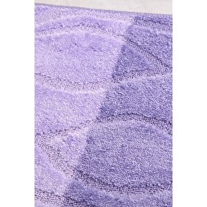 Erdek 60x100 Eflatun Banyo Halısı