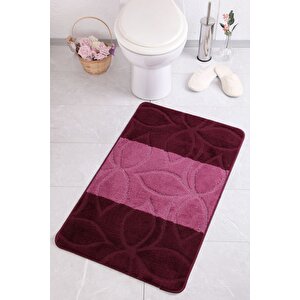 Erdek 60x100 Patlıcan Banyo Halısı