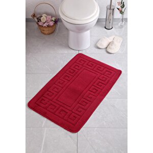 Ethnic 60x100 Bordo Banyo Halısı