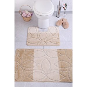 Erdek 50x80 40x50 Cm Kemik Banyo Halısı