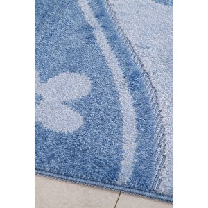Bandırma 60x100 Mavi Banyo Halısı
