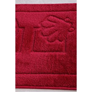 Maritime 60x100 Bordo Banyo Halısı
