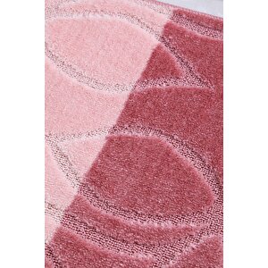 Erdek 60x100 50x60 Cm Gül Kurusu Banyo Halısı