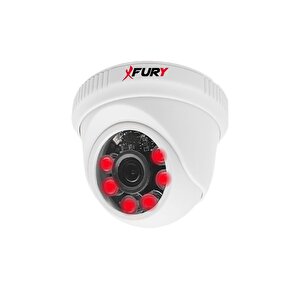 Fury 4 Kameralı 5mp 3.6mm Lens 2mp Görüntü 6 Atom Led Gece Görüşlü Fullhd Güvenlik Kamerası 251412 320 Gb