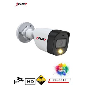Fury 2 Kameralı 5mp Lens 2 Mp Görüntü Gece Renkli Full Hd Ultra Led Akıllı Güvenlik Kamerası Seti 320gb