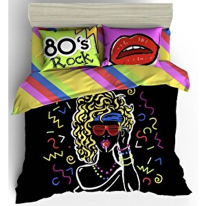 Çift Kişilik Nevresim Takımı - 80's